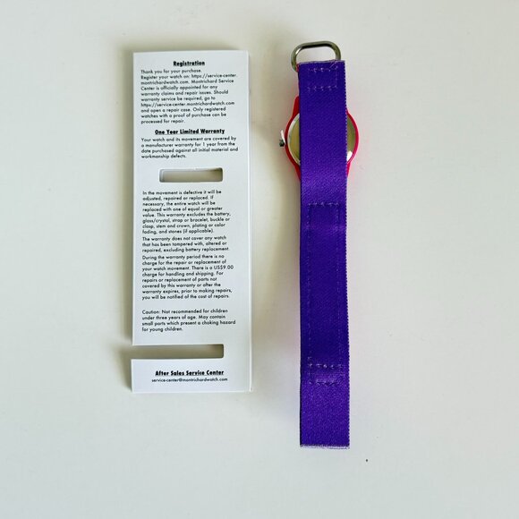 NWT - Disney Princess Kids' Plastic Time Teacher Analog Quartz Nylon Strap Watch - Picture 6 of 15